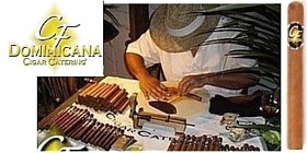 Cigar roller at Nashville wedding